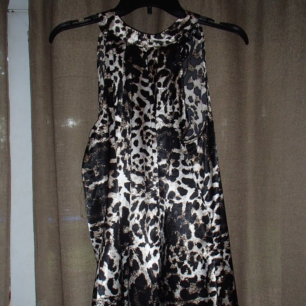 Apt9, leopard print blouse/tank